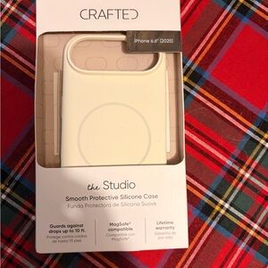 Craft Cream Silicone Case for iPhone Air. 6.6"